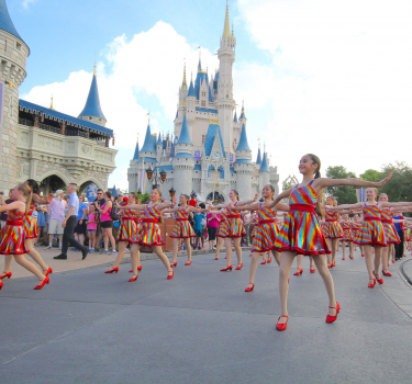 Dancers Performing at Disney